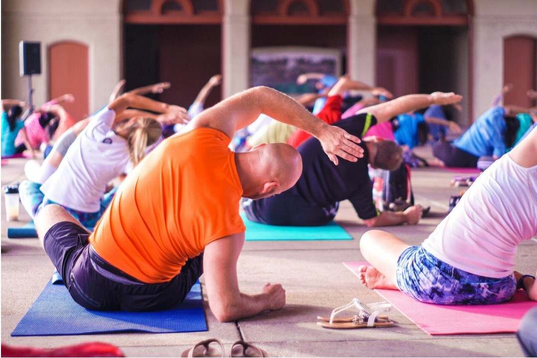 Innenraum Yoga Studio